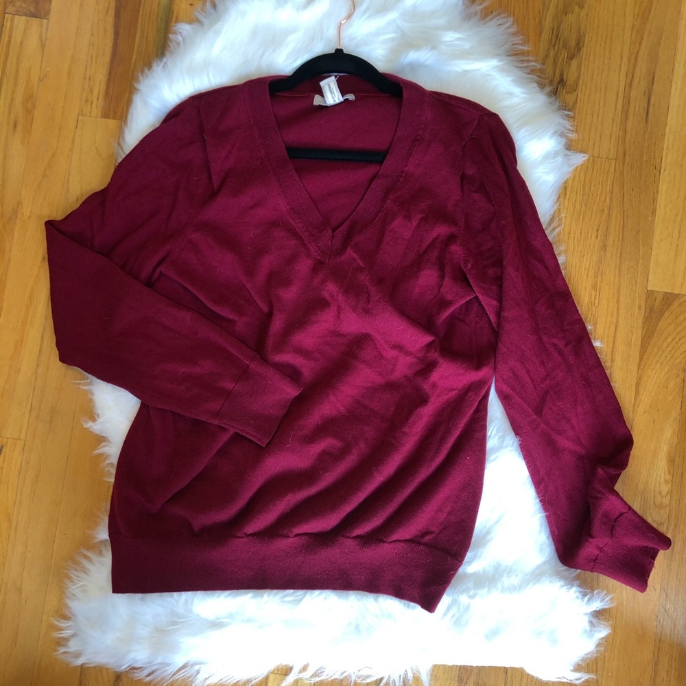 Washable Marino v-neck Banana Republic sweater XL